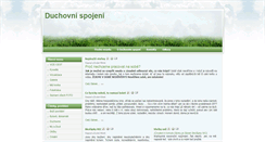 Desktop Screenshot of duchovnispojeni.cz